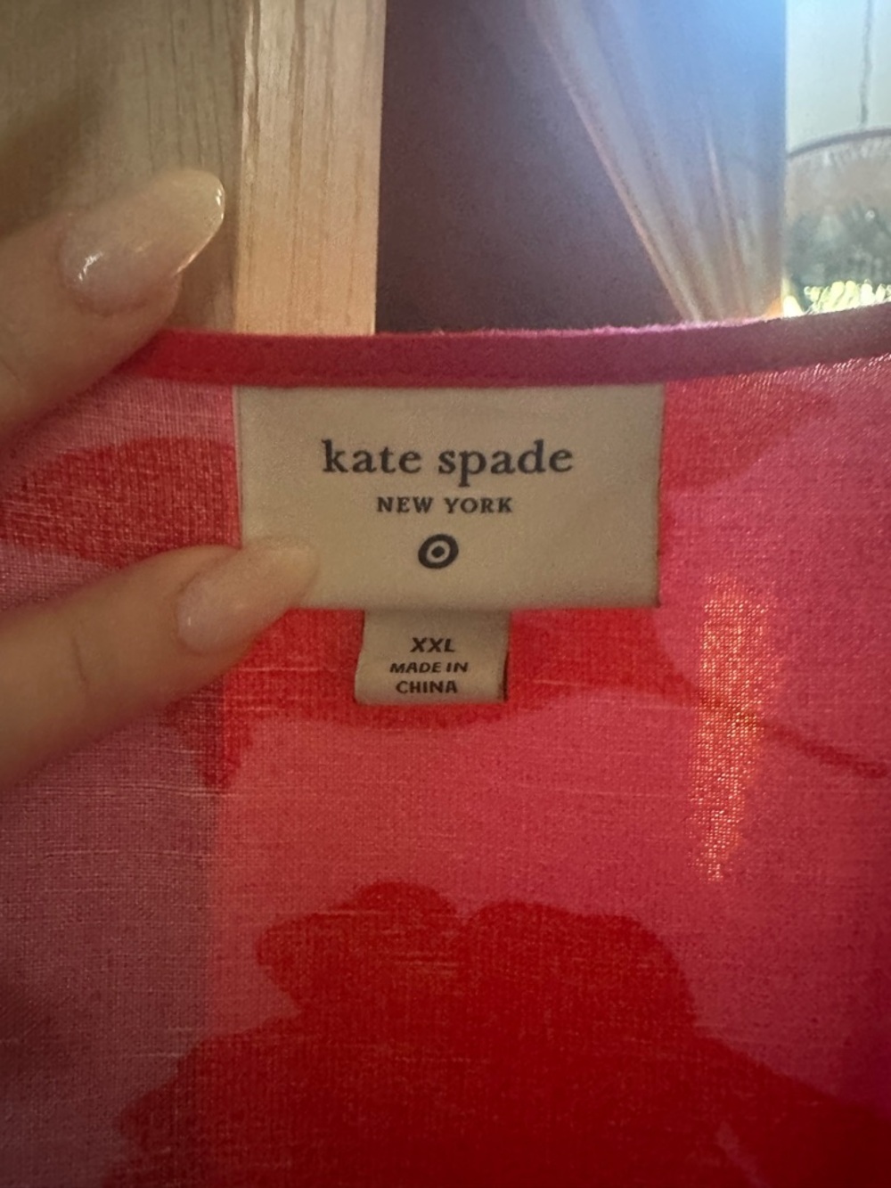 Kate Spade pink floral dress XXL - Picture 3 of 5
